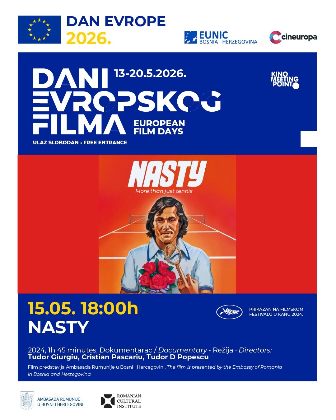 Projekcija filma “Nasty” Sarajevo