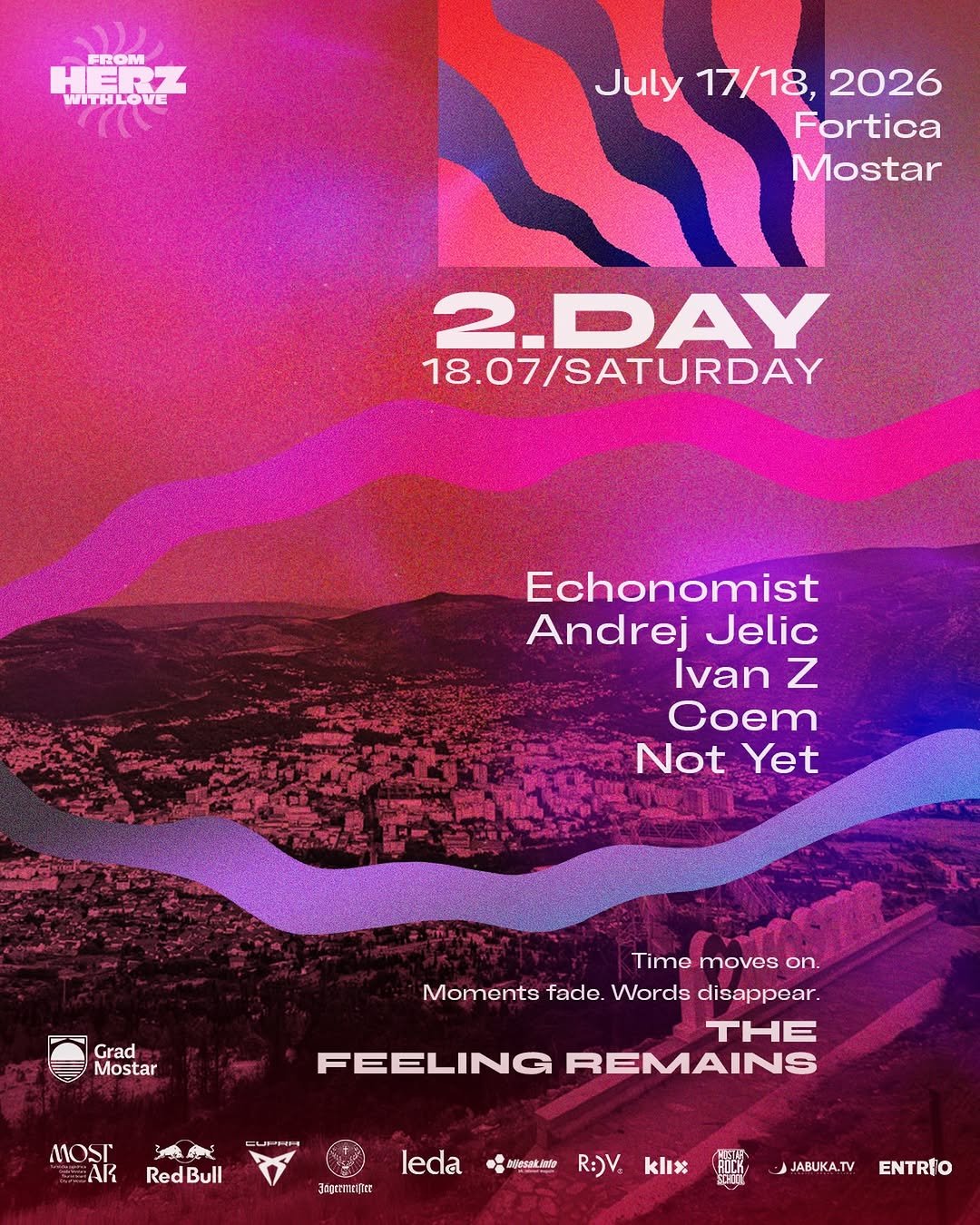 HERZ Festival — Day Two Mostar na Fortici