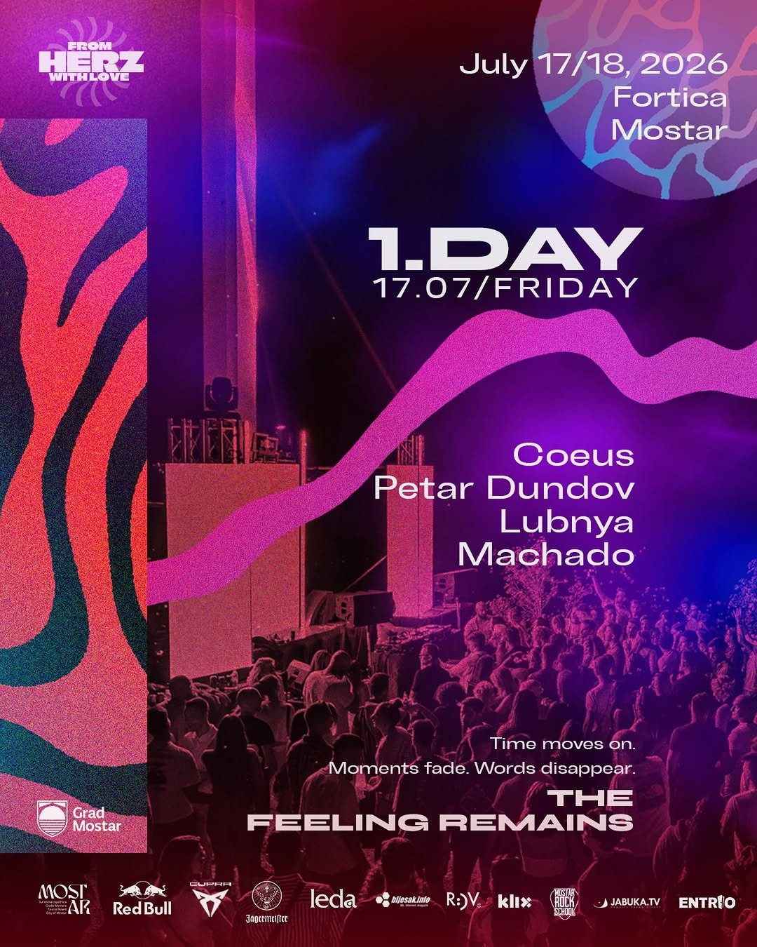 HERZ Festival Mostar — Day One na Fortici