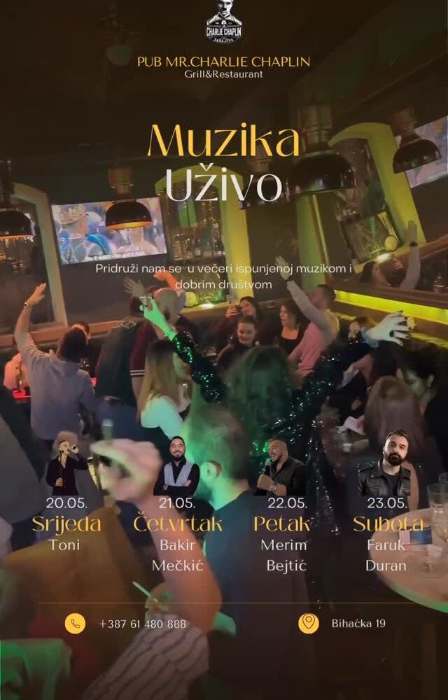 Muzika uživo: ToniGrad Sarajevo