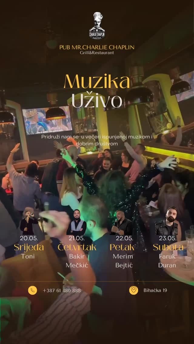 Muzika uživo: ToniGrad Sarajevo