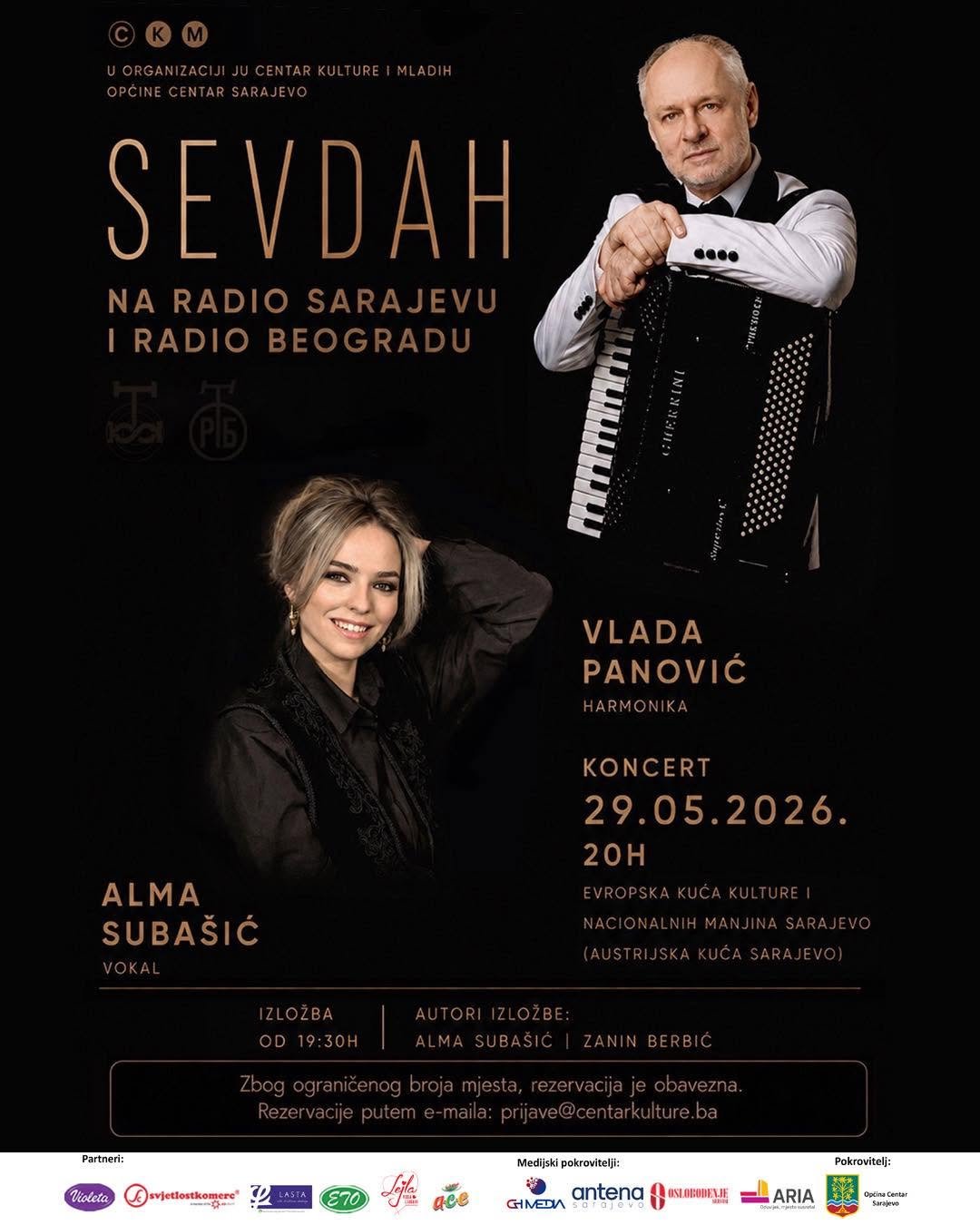 Večer sevdaha, radijskog naslijeđa i bezvremenskih pjesama Sarajevo