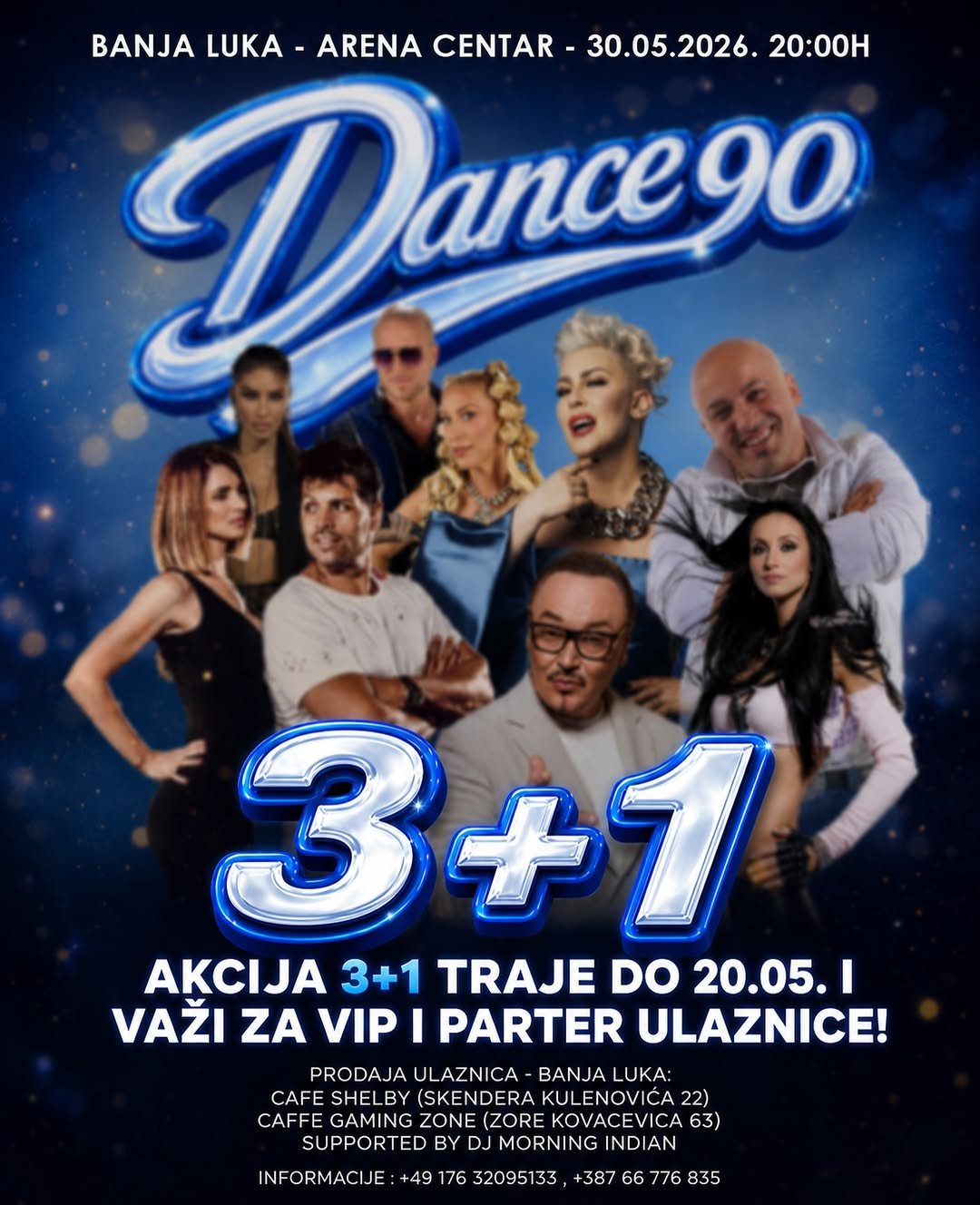 Mega dance spektakl devedesetih Banjaluka