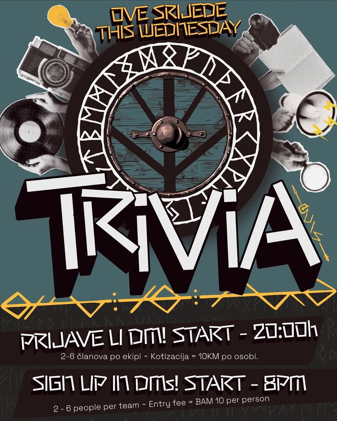 Viking Pub Quiz TRIVIA Sarajevo