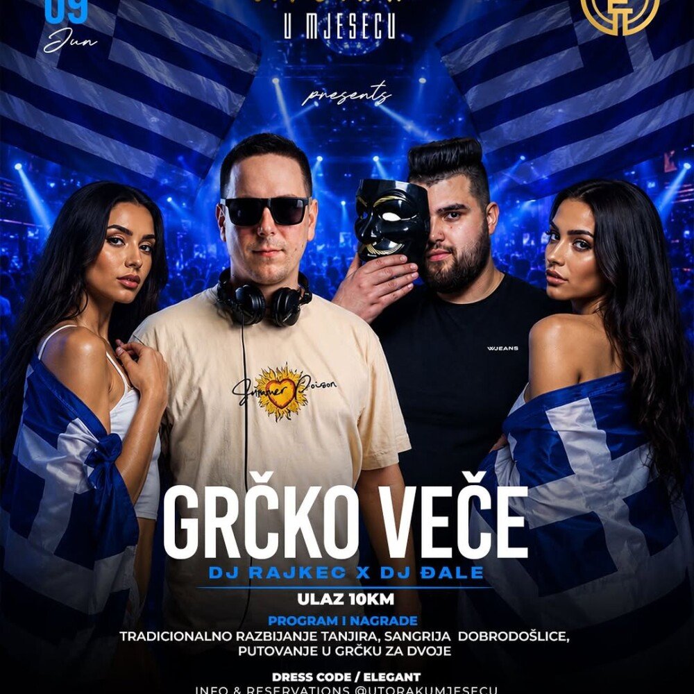 Grčko veče Brčko na Splavu Element