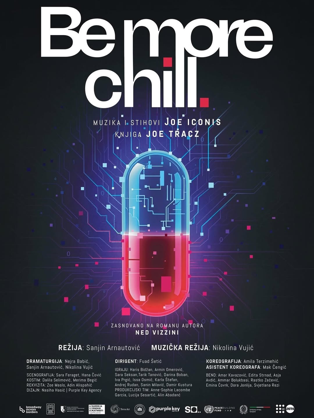 BE MORE CHILL Sarajevo u Pozorištu mladih Sarajevo