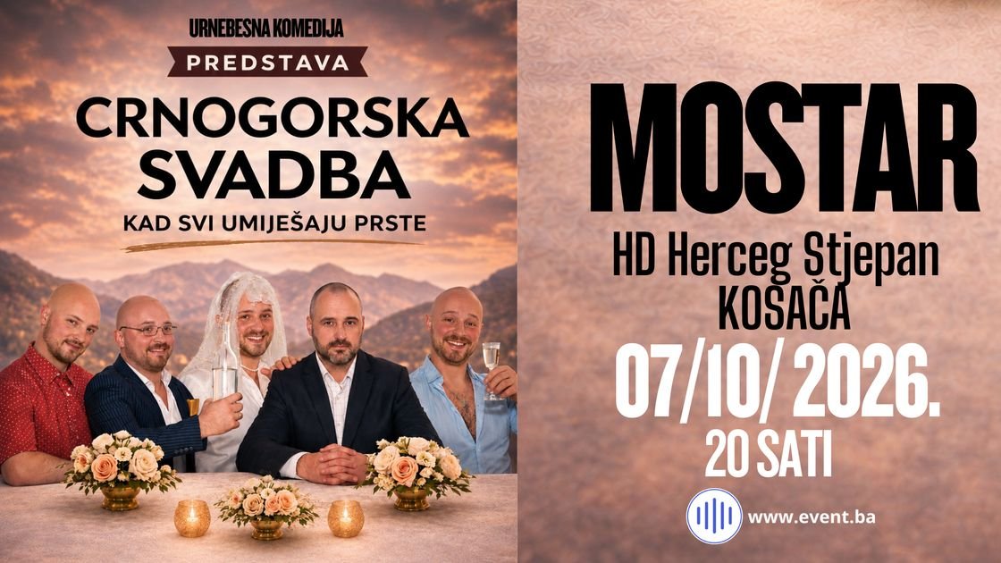 Crnogorska svadba Mostar