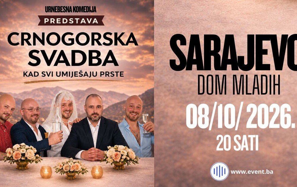Crnogorska svadba Sarajevo