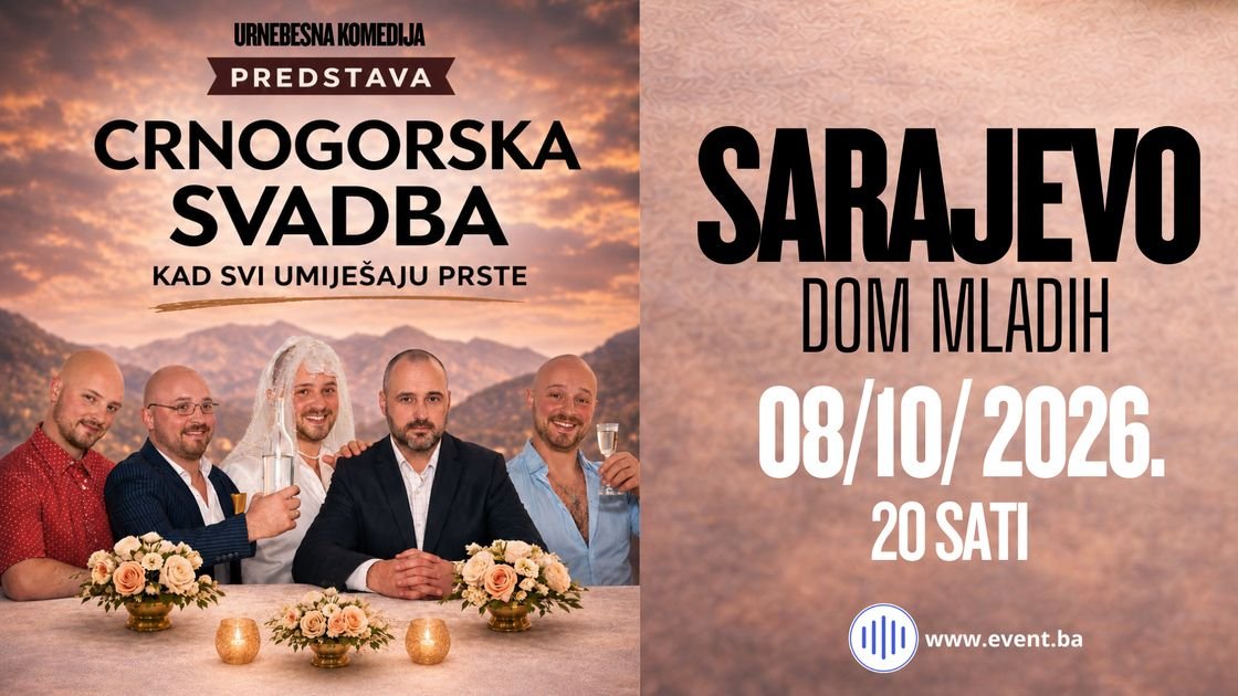 Crnogorska svadba Sarajevo