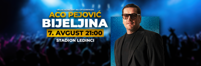 Aco Pejović koncert Bijeljina