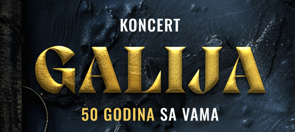 galija koncert Sarajevo vikend u BiH