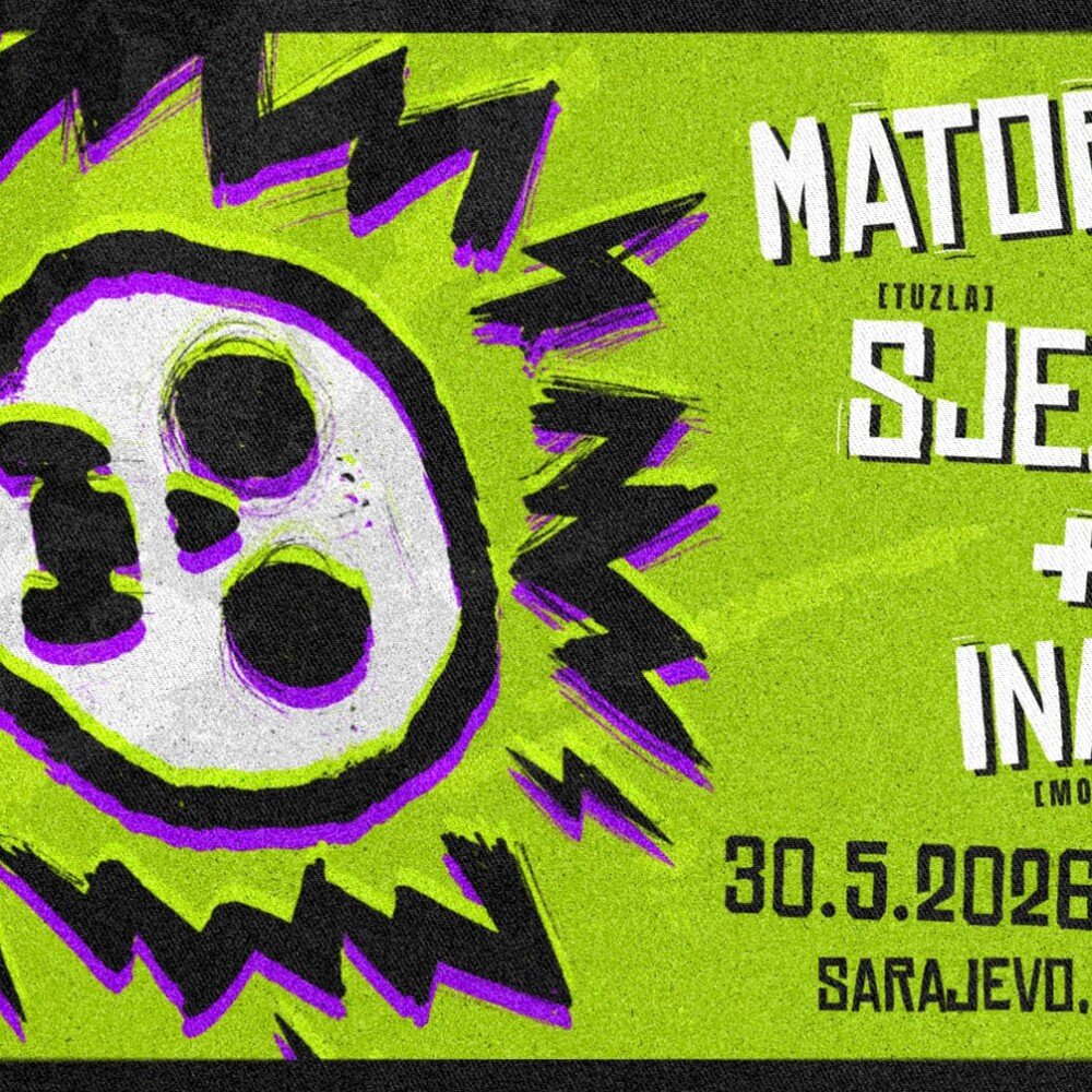 Promocija albuma Kljusine Sarajevo – koncert benda Matori nek sjednu u AG Clubu