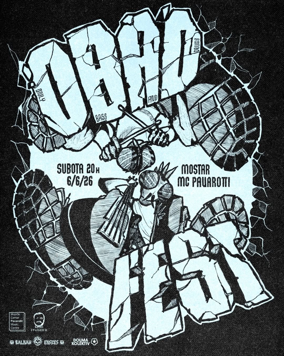 Only Bass and Drums festival Mostar
