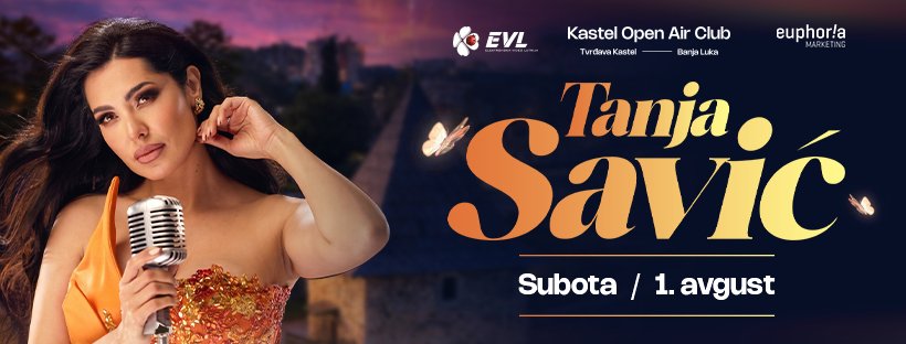 Koncert Tanje Savić Banja Luka