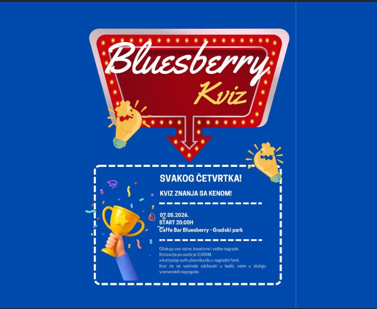 Bluesberry Kviz Tuzla