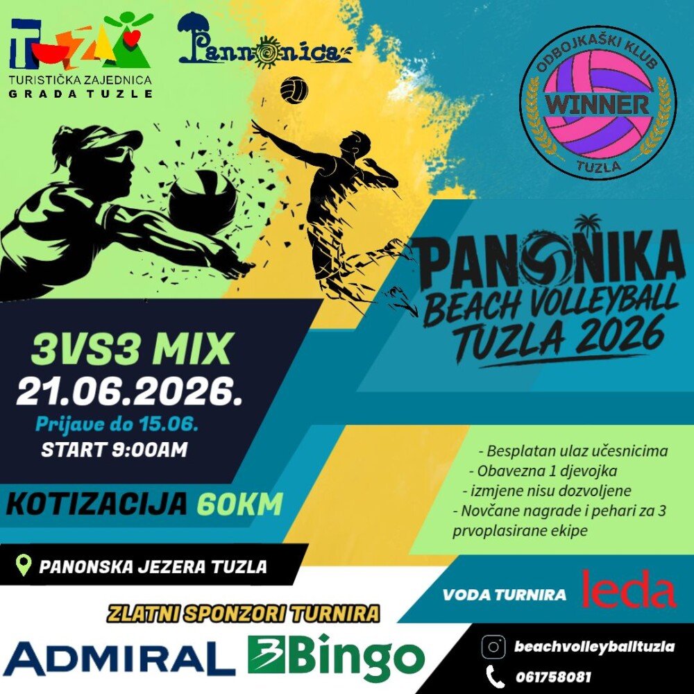 Panonika Beach Volleyball 2026 Tuzla