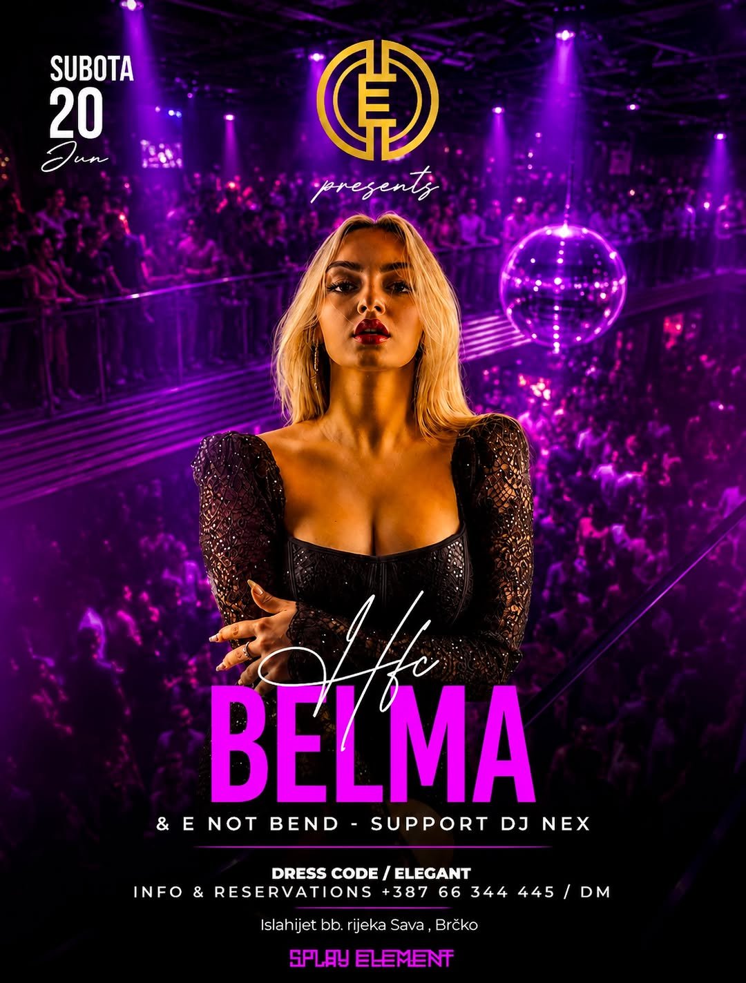 Belma HFC & E-not Band na Splavu Element Sarajevo