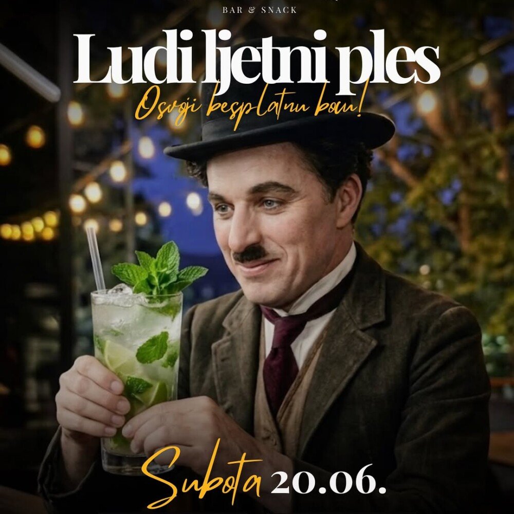 Ljetni ples u Charlieju Mostar u Charlie - bar & snack