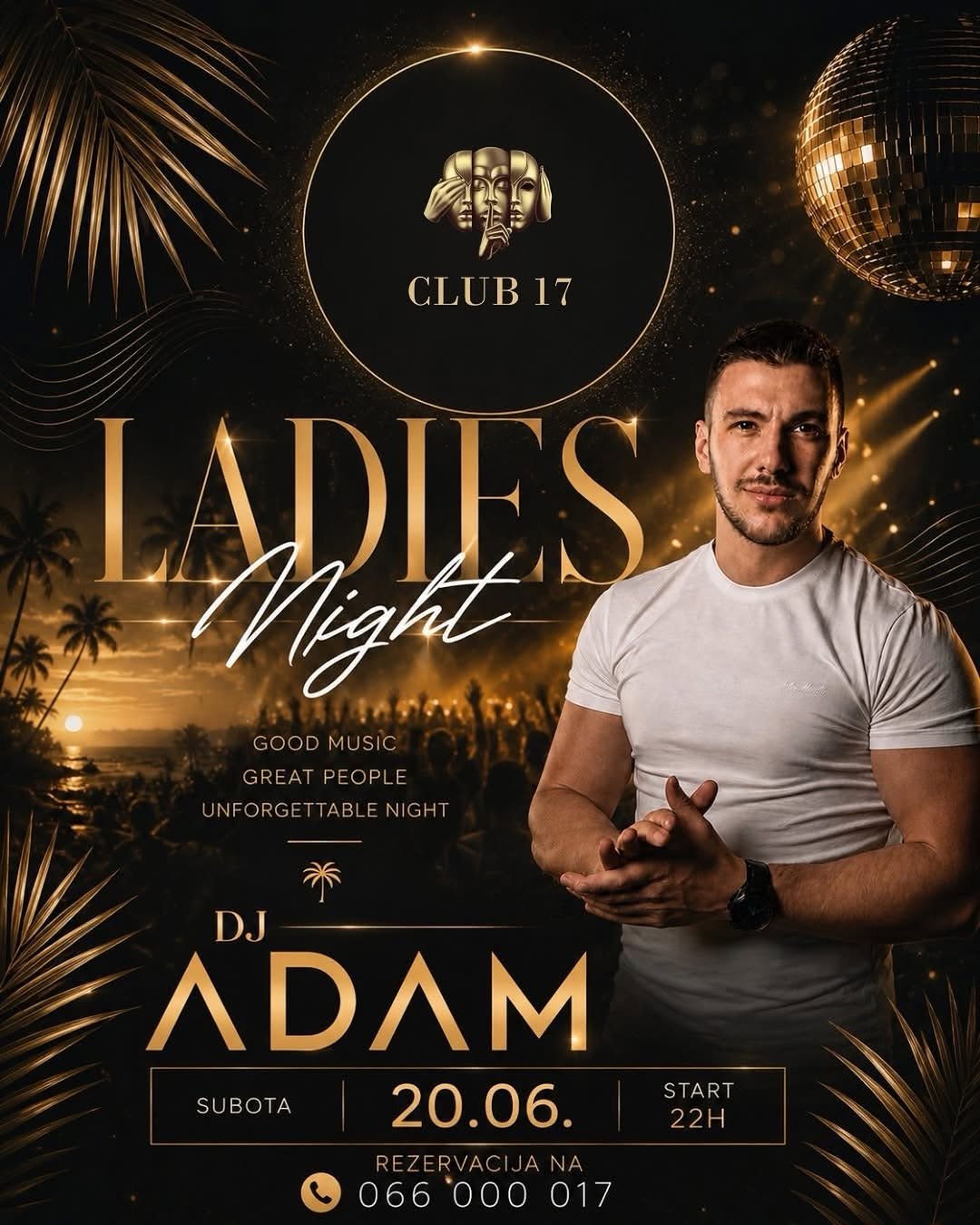 Ladies Night Banja Luka u Clubu 17