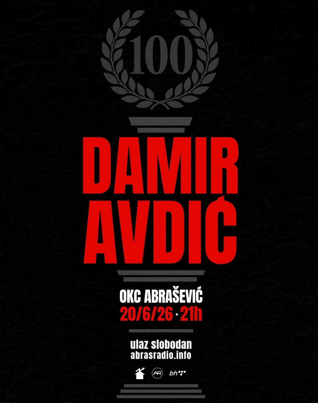 Damir Avdić koncert Mostar
