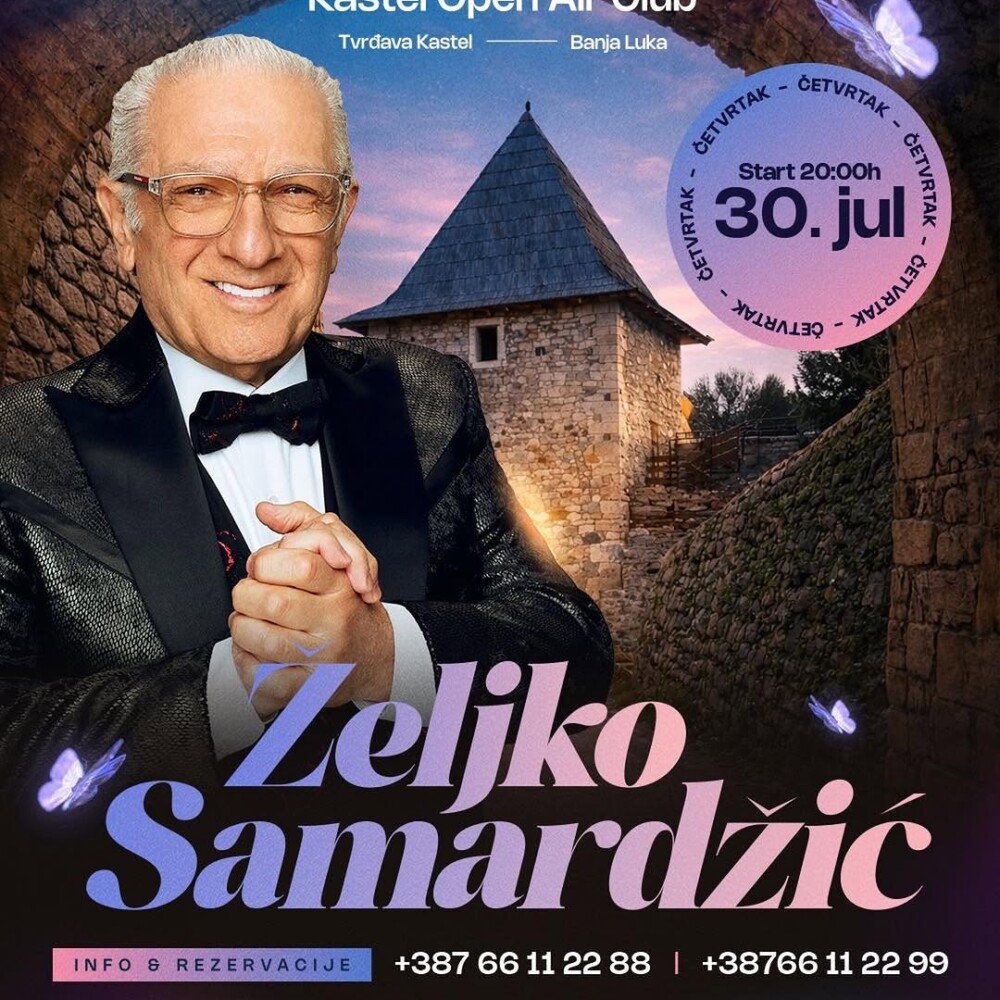 Željko Samardžić na Kastelu Banja Luka