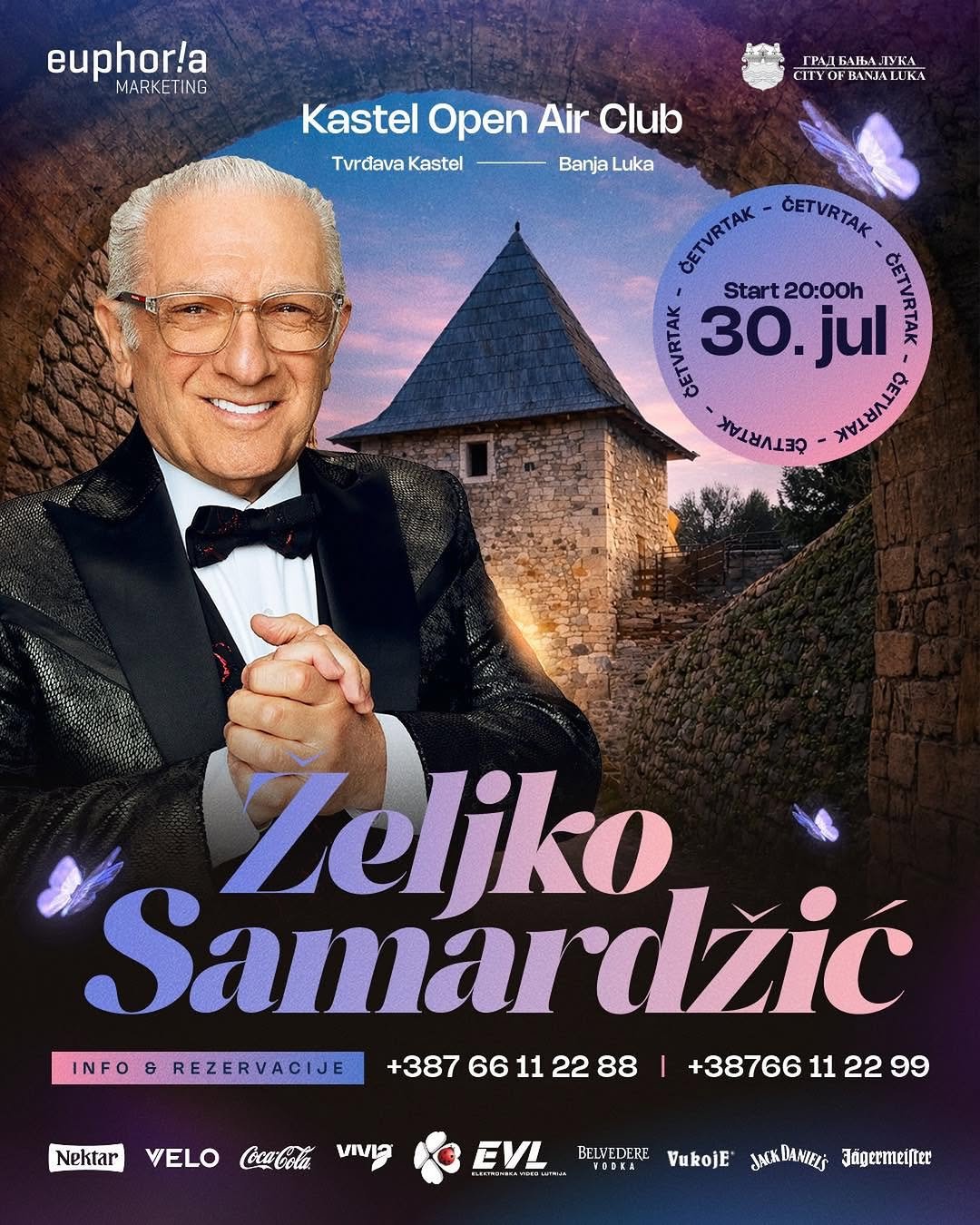 Željko Samardžić na Kastelu Banja Luka