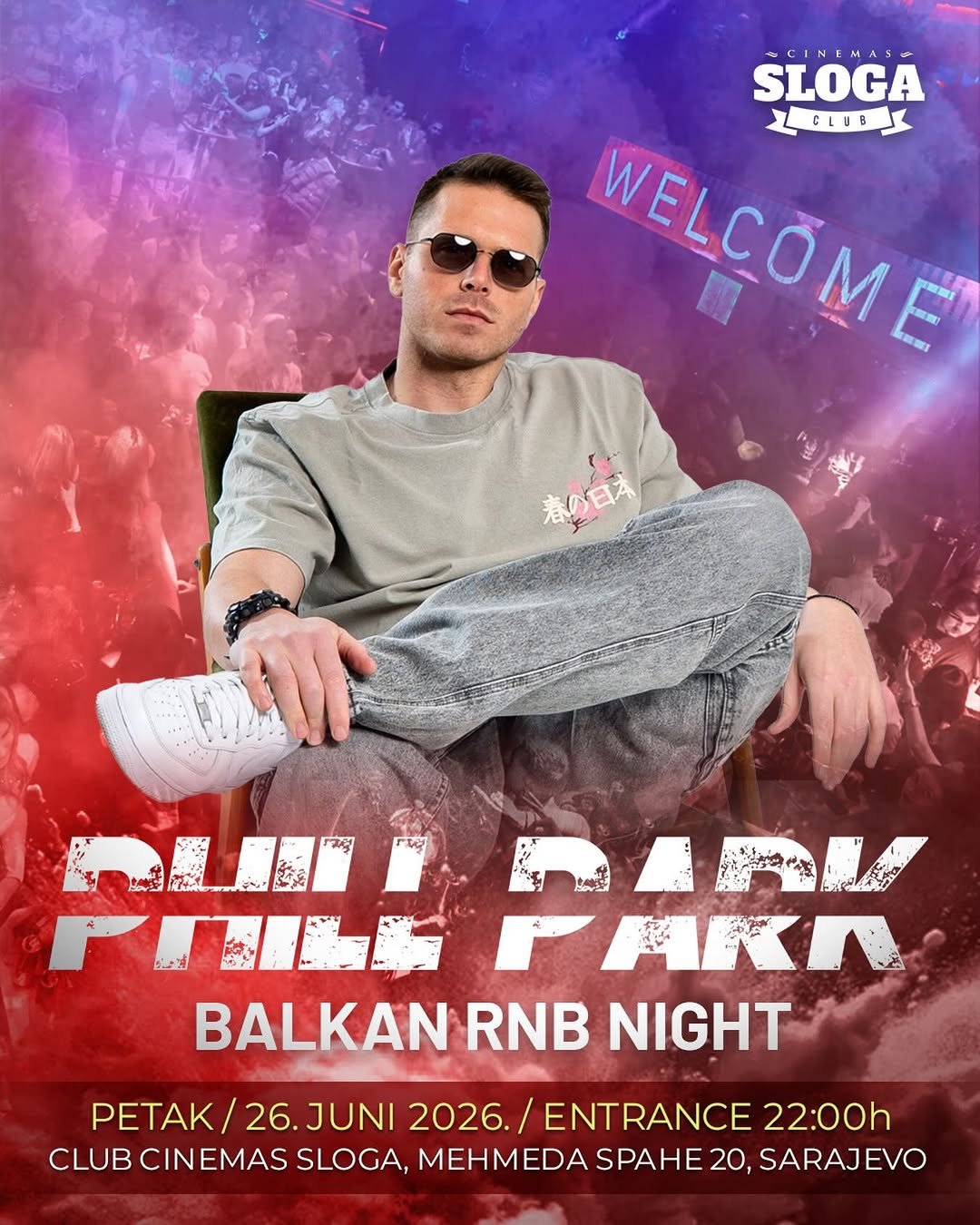Phill Park — Balkan RNB Night Sarajevo