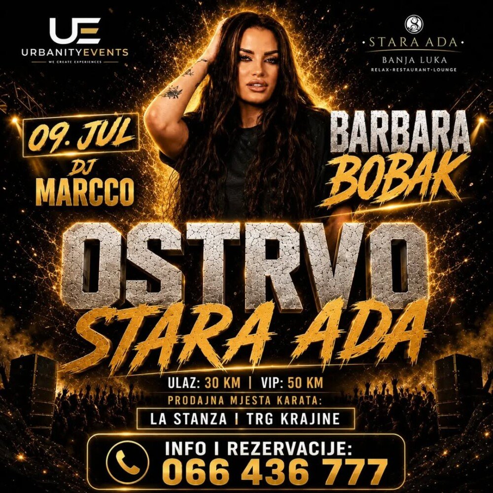 Barbara Bobak na ostrvu Stara Ada Banja Luka