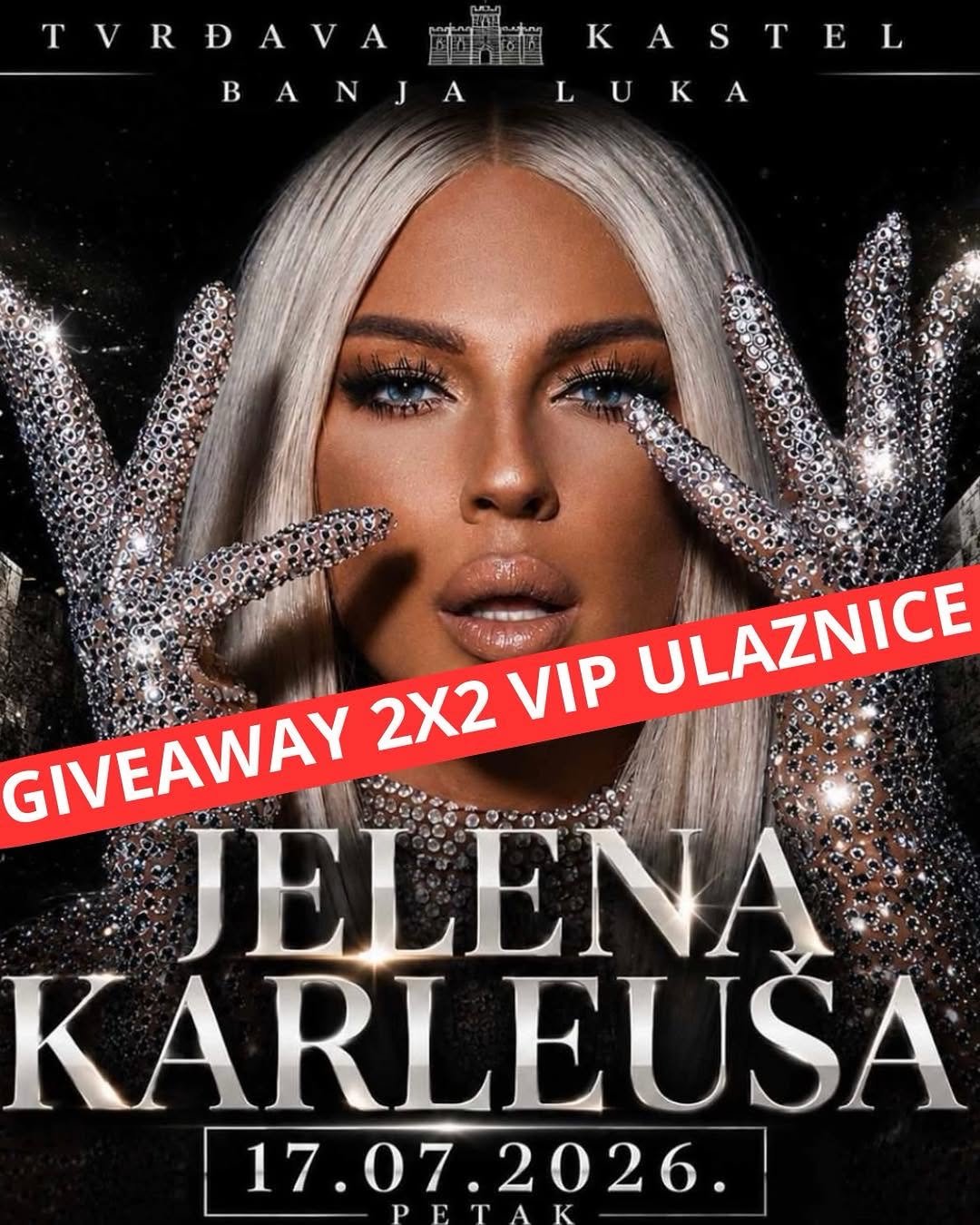 Koncert: Jelena Karleuša na tvrđavi Kastel Banjaluka