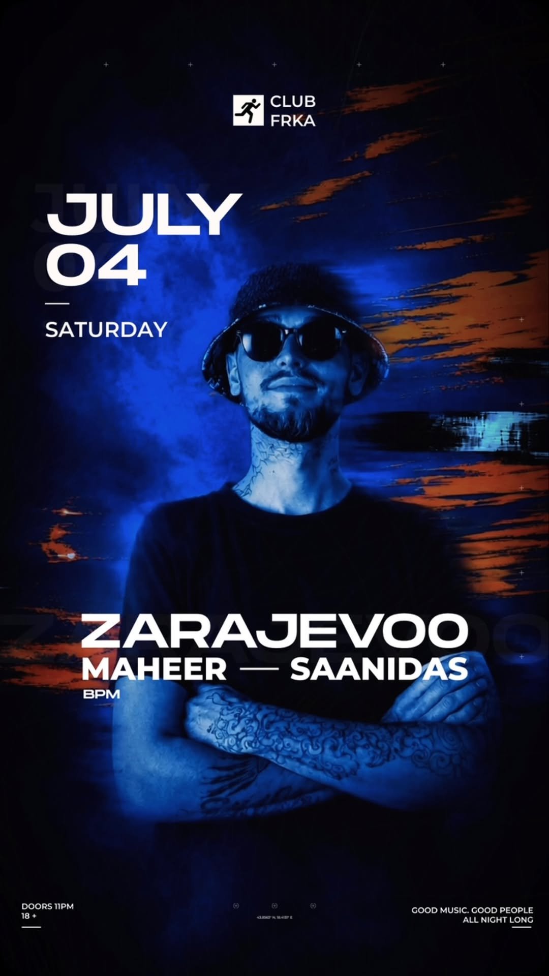 CLUB FRKA PRESENTS Sarajevo