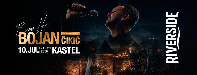 Bojan Čikić koncert Banja Luka