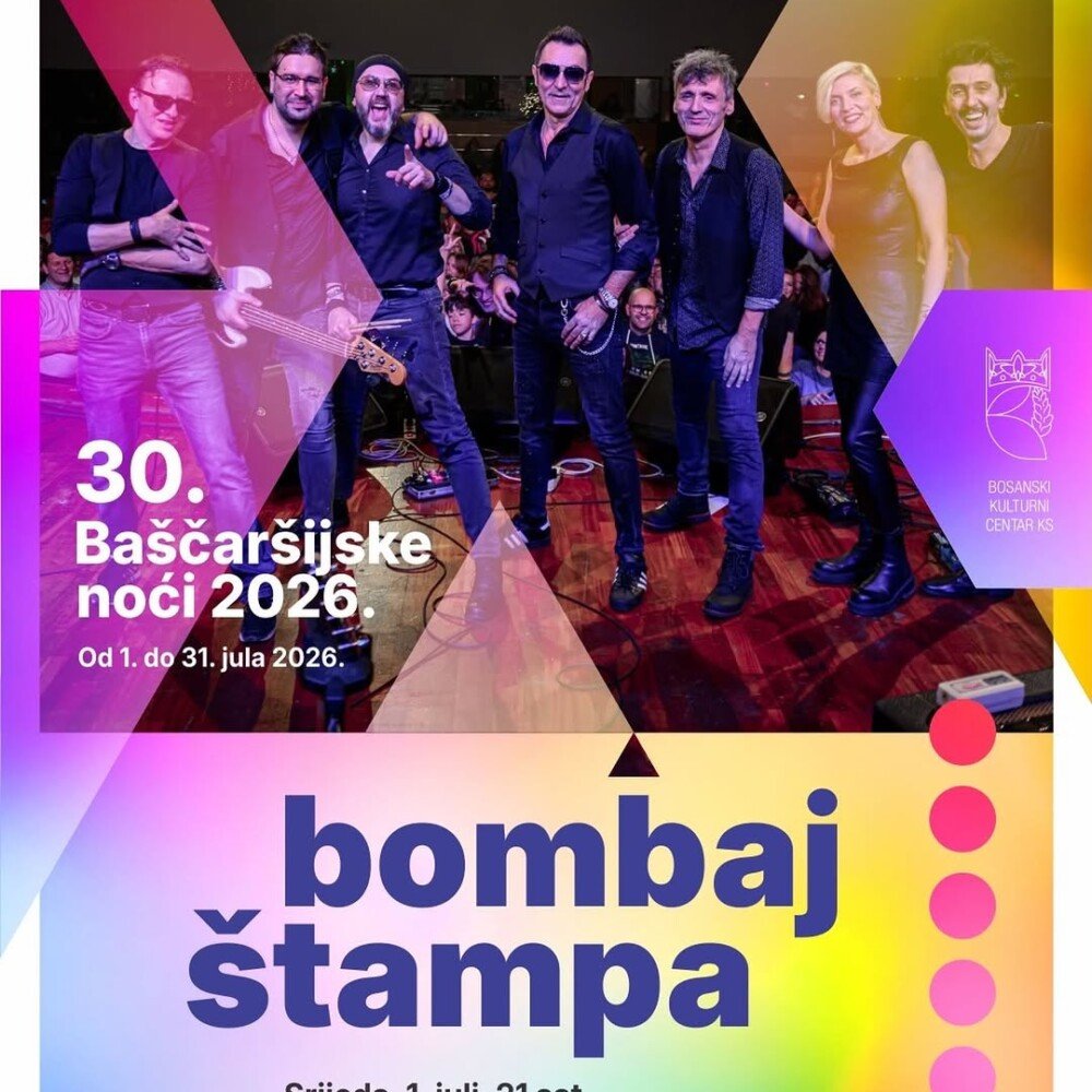 Otvaranje 30. Baščaršijskih noći uz Bombaj Štampu Sarajevo