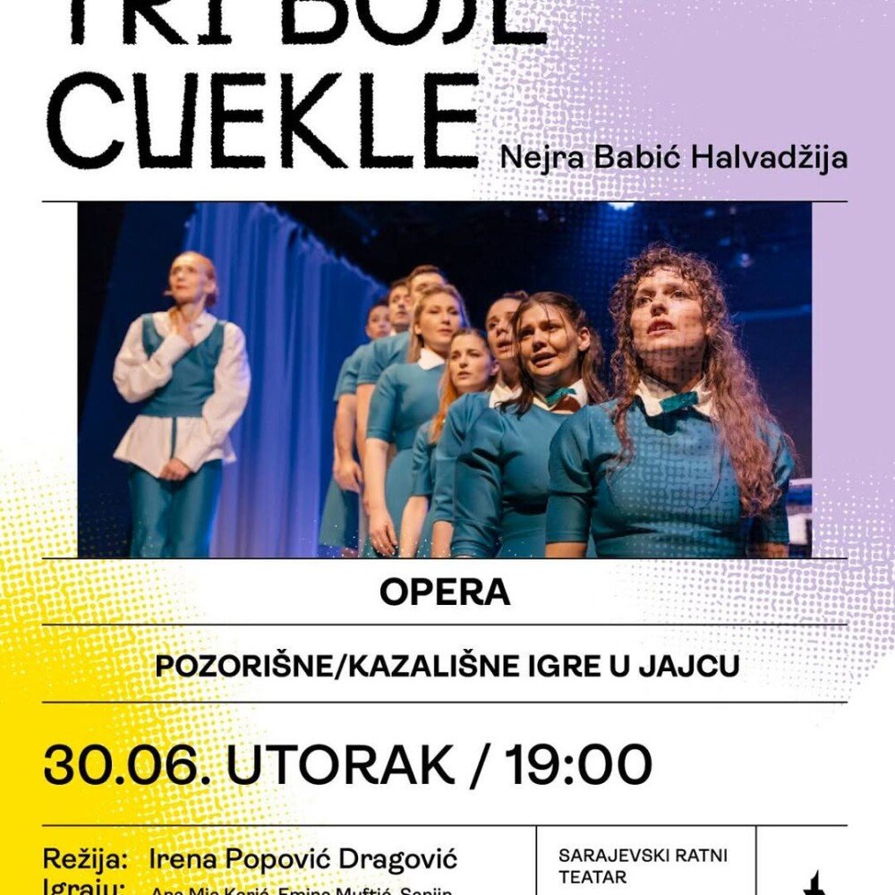 Savremena opera Tri boje cvekle Jajce