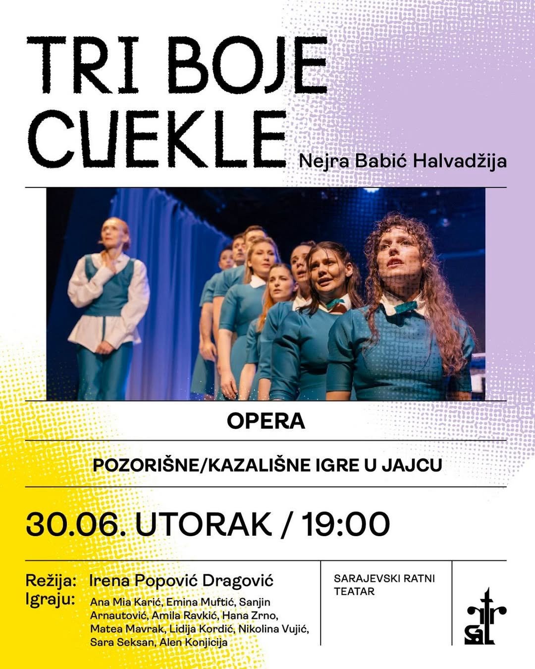 Savremena opera Tri boje cvekle Jajce