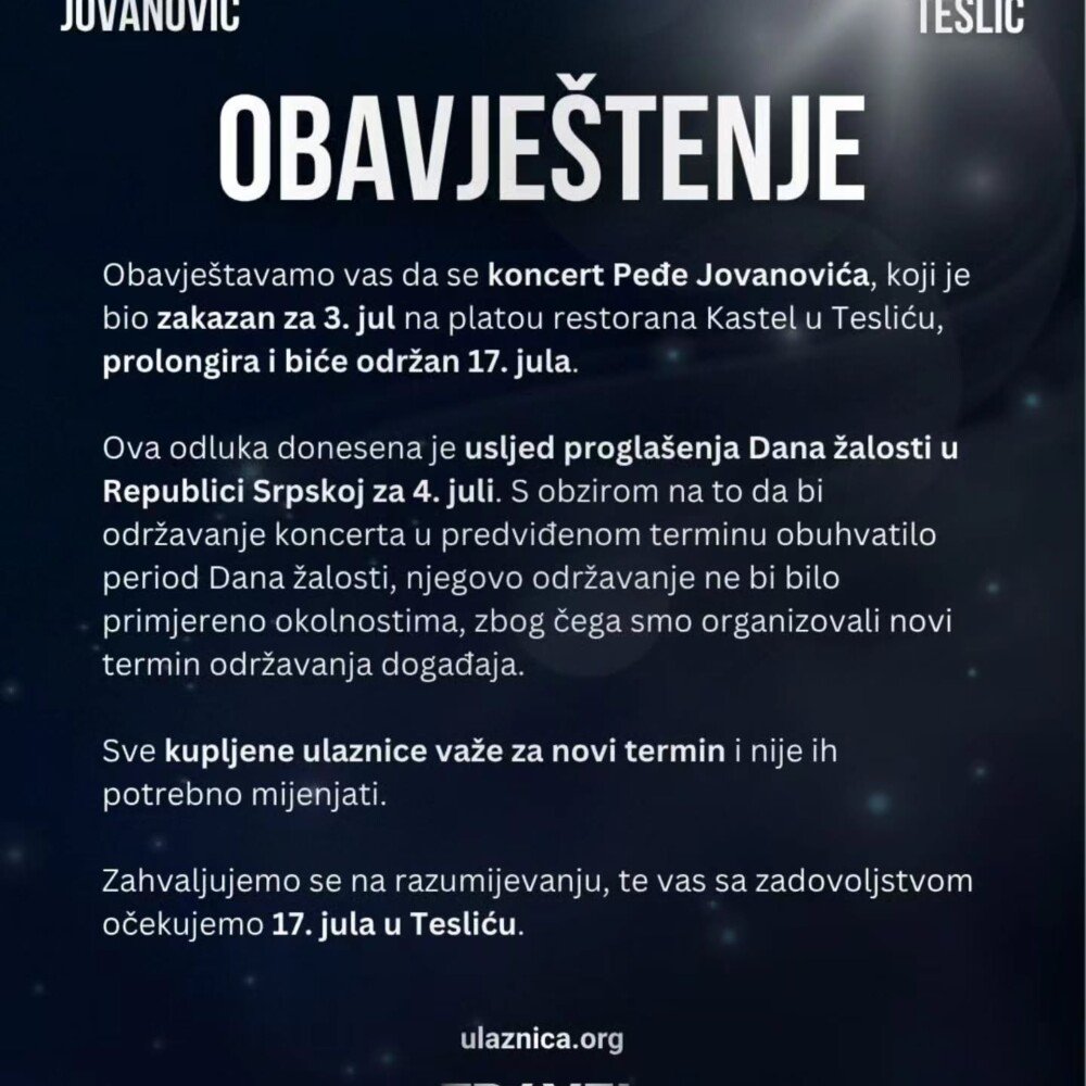 Druženje uz Peđu Jovanovića Teslić