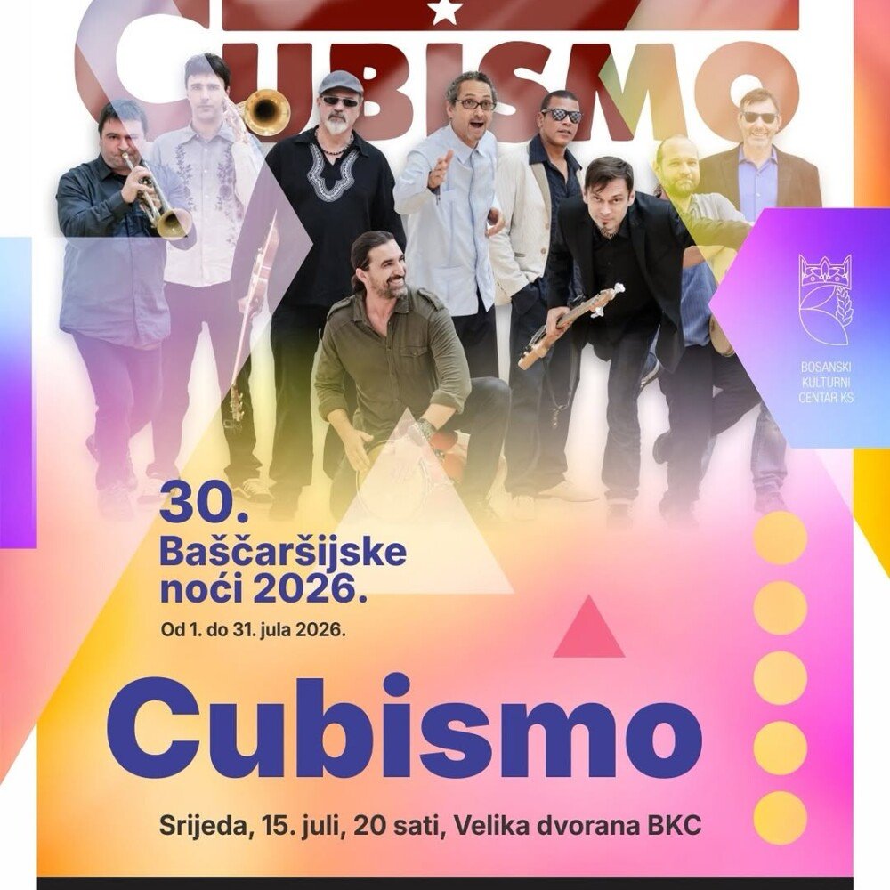 Cubismo u Sarajevu – koncert u Velikoj dvorani JU BKC KS