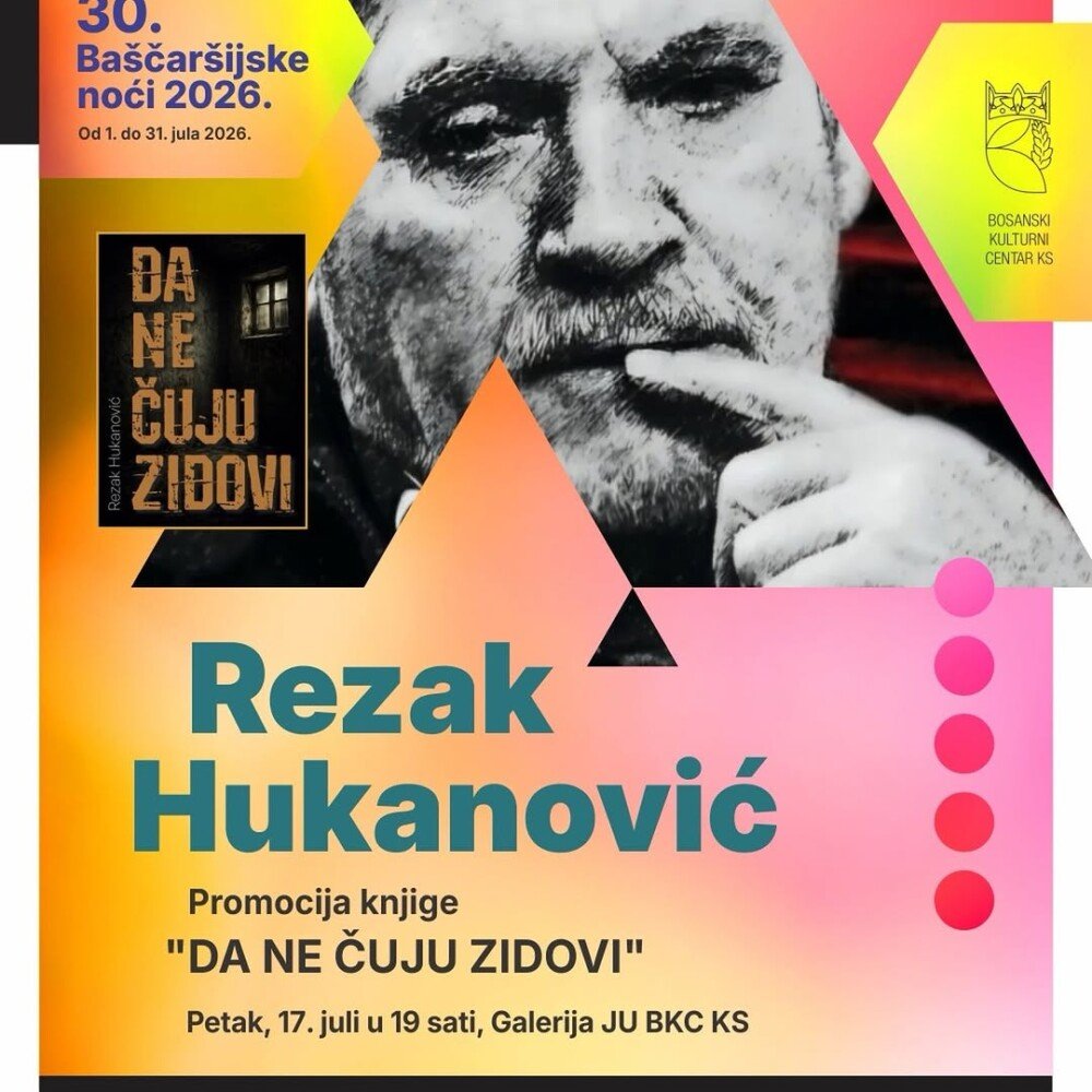 Promocija knjige „Da ne čuju zidovi“ Sarajevo
