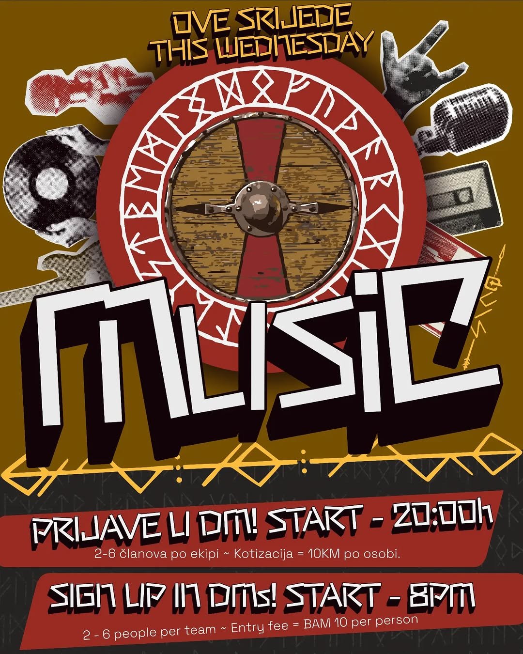 Muzički pub kviz (Viking Pub Quiz) Sarajevo