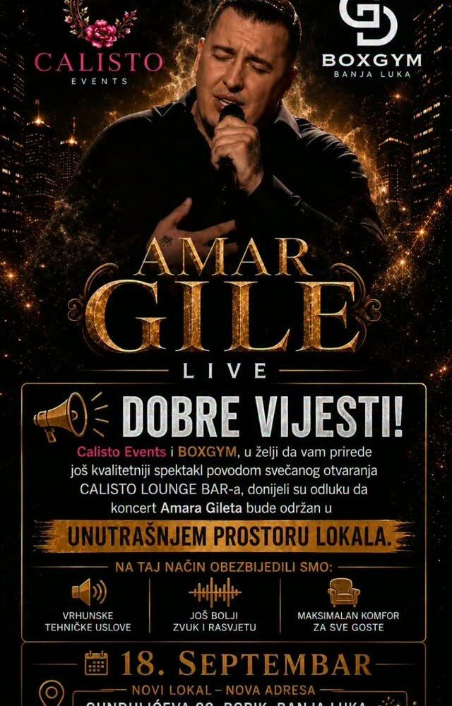 Amar Gile - LiveGrad Banja Luka