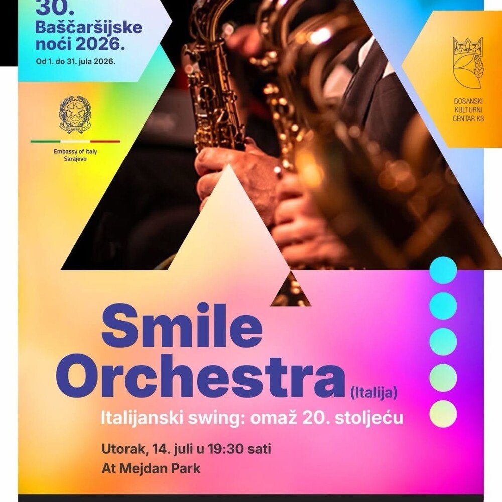 Smile Orchestra na Baščaršijskim noćima Sarajevo
