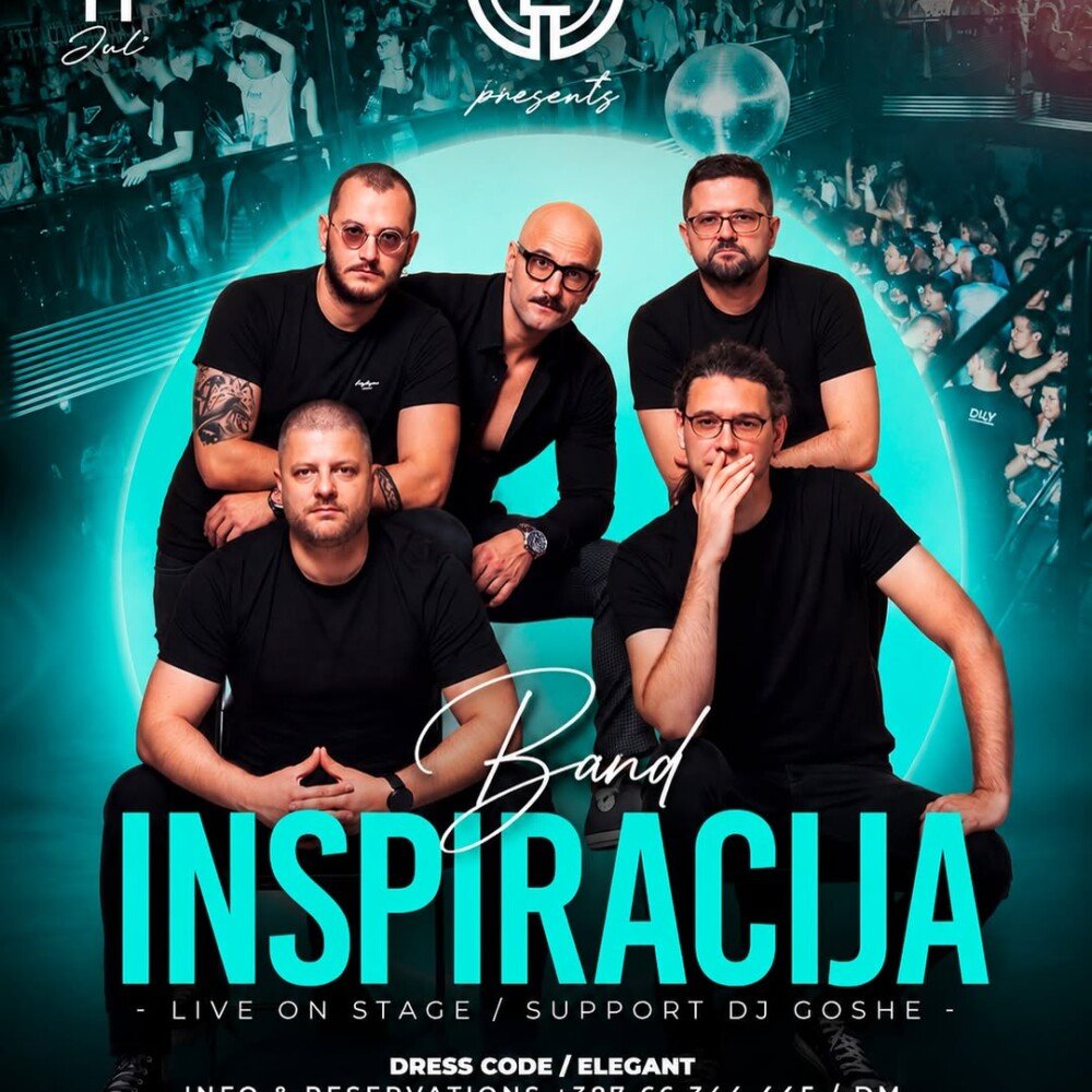 Inspiracija Band & DJ Goshe na splavu Element
