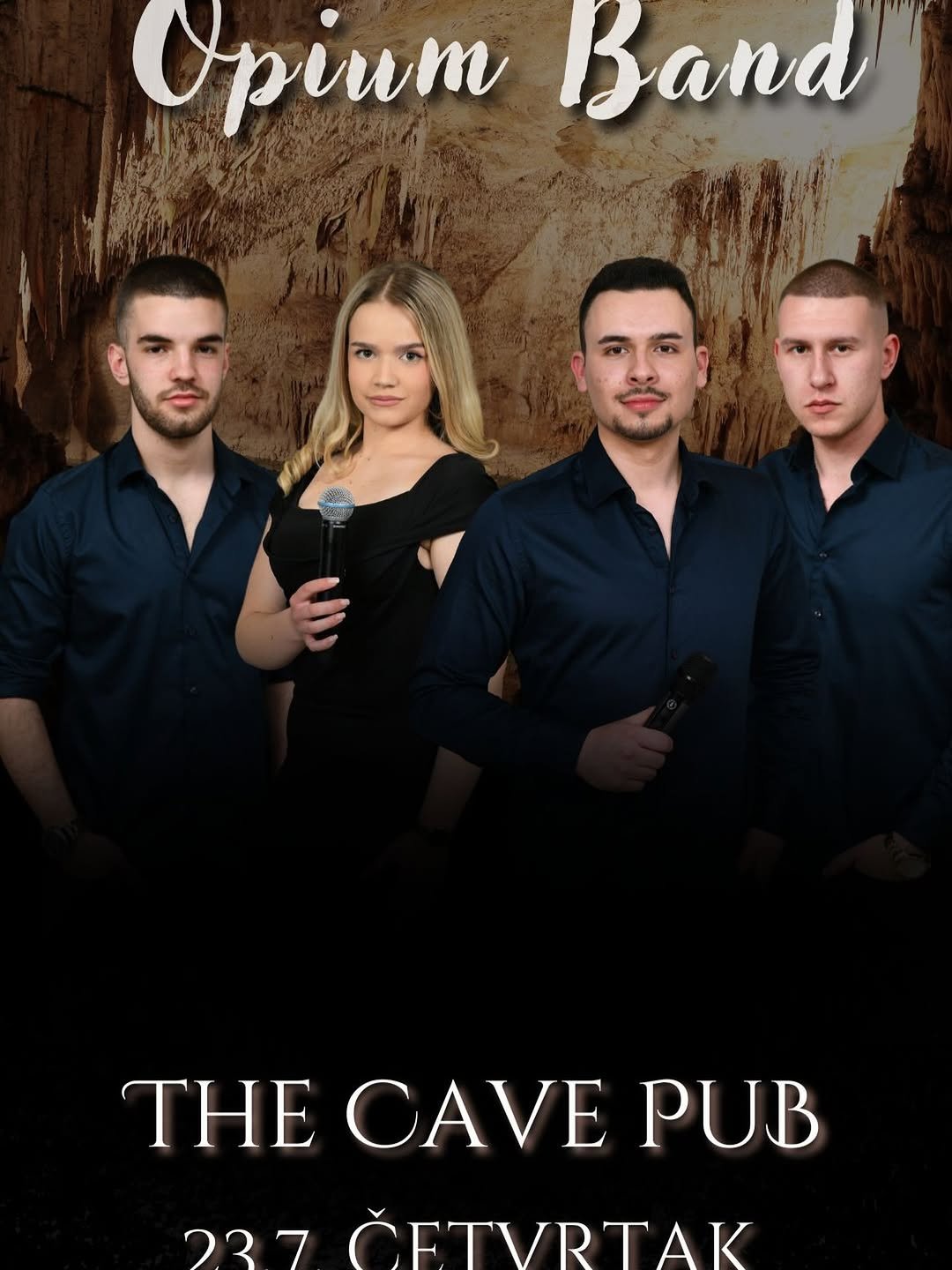 OPIUM BAND nastup u The Cave Pubu