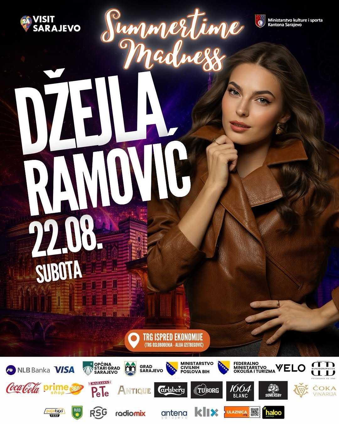 SummerTime Madness: Džejla Ramović Sarajevo