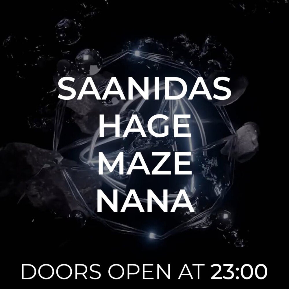 Saanidas, Hage, Maze i Nana u Sarajevu u Clubu Frka
