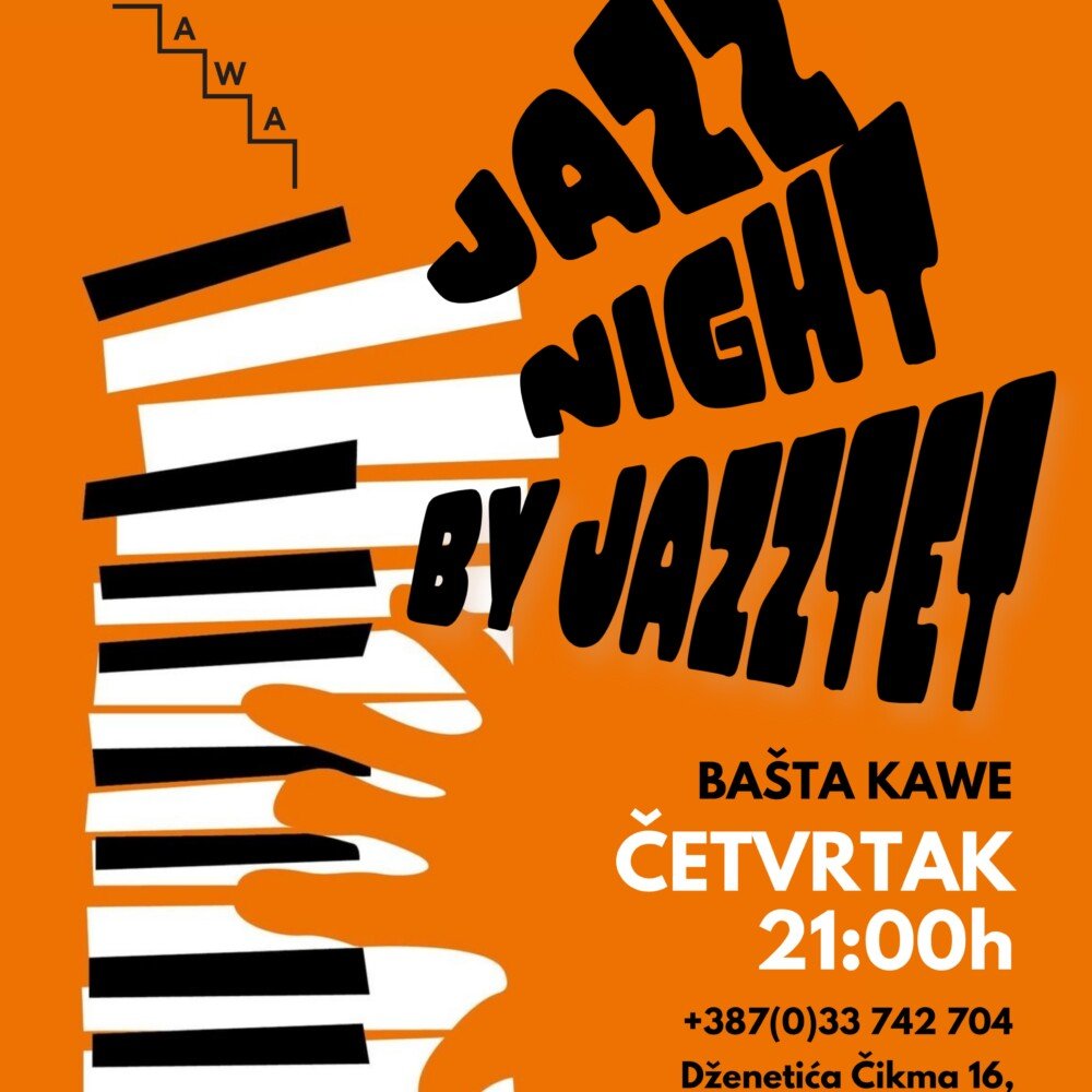 Jazz Night by Jazztet Sarajevo u bašti Kawe