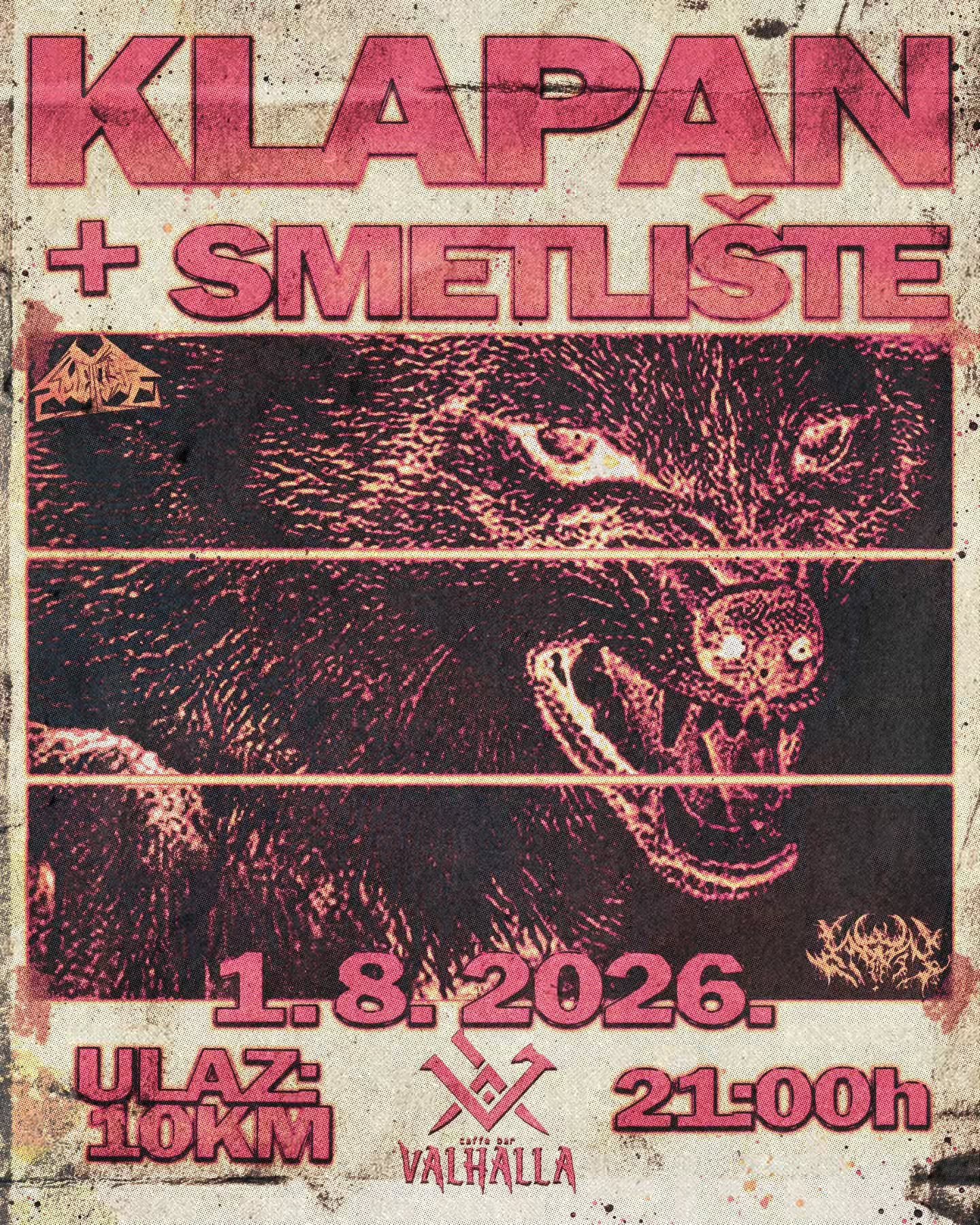 Sudnji Dan Brčko – koncert Klapana i Smetlišta u Valhalla Caffeu