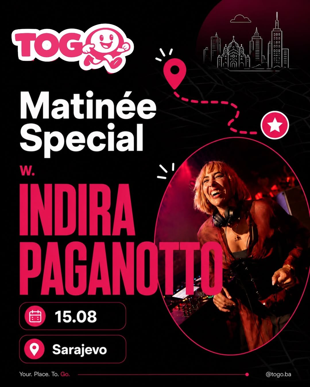 Indira Paganotto Sarajevo nastup u TOGO