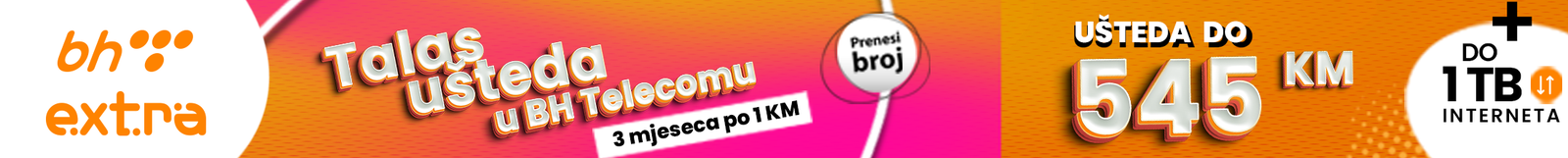 BH Telecom – Talas ušteda