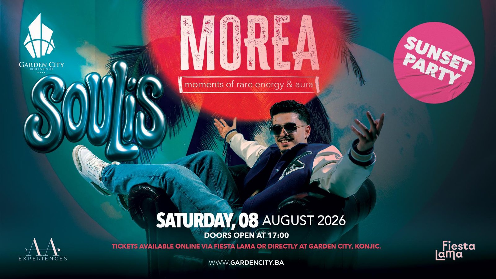 MOREA: SOULIS Konjic sunset party i noćno kupanje