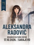 Aleksandra Radović Sarajevo – koncert u Bosanskom kulturnom centru